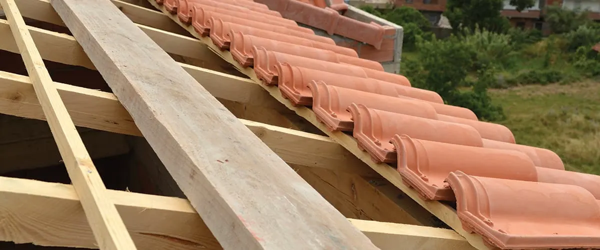 Réparation de toiture en tuiles